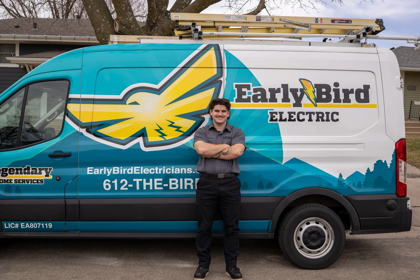 EarlyBird Electricians technician performing electrician in Excelsior, MN